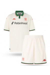 Fotbalové Dres OGC Nice Dětské Venkovní Oblečení 2025-26 Krátký Rukáv (+ trenýrky)